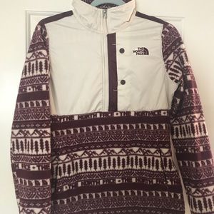 north face fleece sweater
